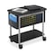 Safco Mobile File, Holds Letter/Legal, 29-3/4"x18-3/4"x27", BK SAF5370BL - alternate 2